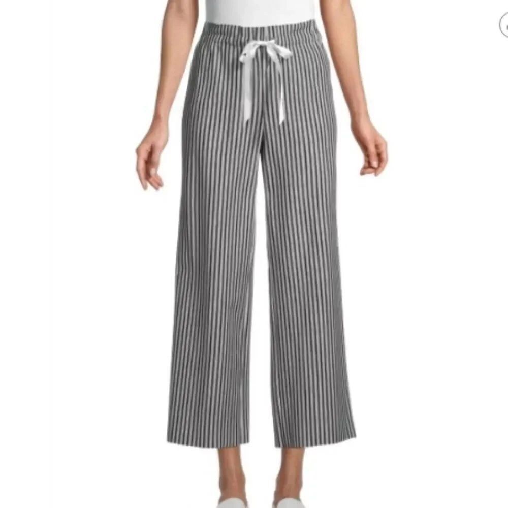 Like New! Bailey 44 Women's Profiterole Striped Pants in Size L